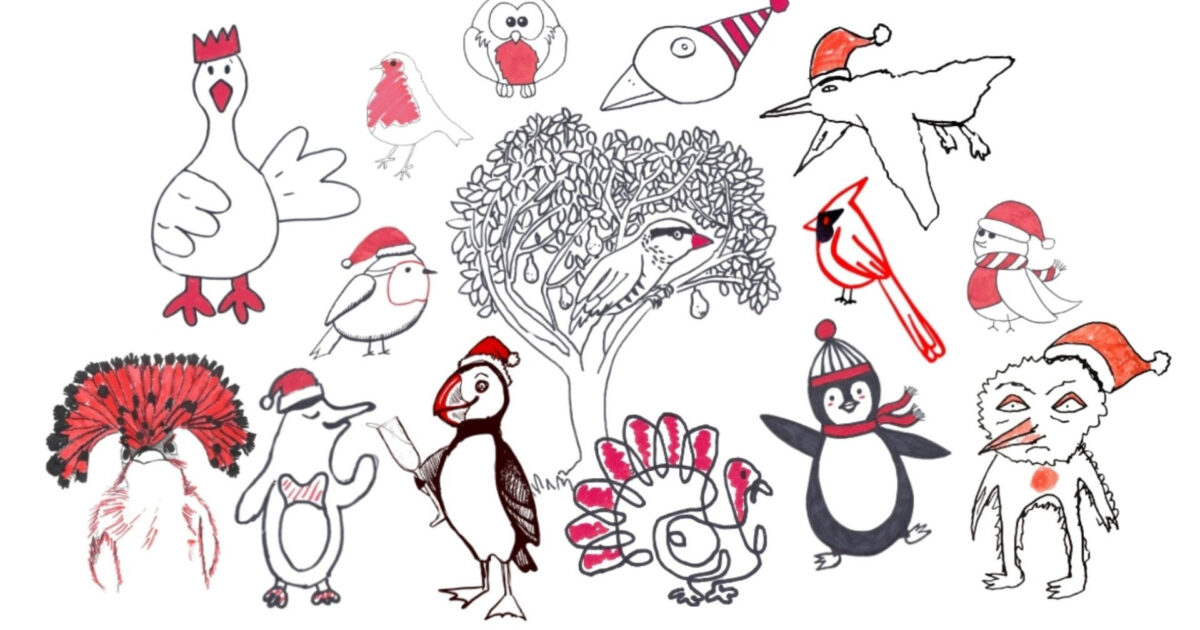 Festive greetings from our flock to yours | Reed Words